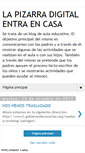 Mobile Screenshot of lapizarradigitalentraencasa.blogspot.com