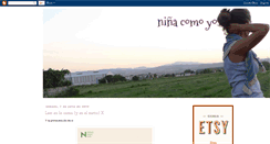 Desktop Screenshot of niniacomoyo.blogspot.com