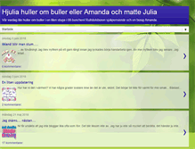 Tablet Screenshot of hjuliahullerombuller.blogspot.com