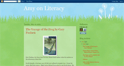 Desktop Screenshot of amy-0n-literacy.blogspot.com