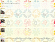 Tablet Screenshot of crumleychronicles.blogspot.com