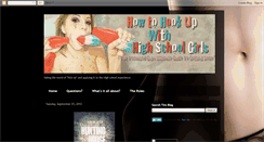 Desktop Screenshot of howtohookupwithhighschoolgirls.blogspot.com
