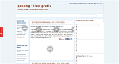 Desktop Screenshot of pasangiklangratisz.blogspot.com