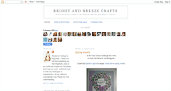 Desktop Screenshot of brightandbreezycrafts.blogspot.com