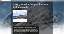 Desktop Screenshot of luxury-interior-design.blogspot.com