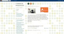 Desktop Screenshot of cahierdedoleances.blogspot.com