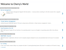 Tablet Screenshot of cherry929.blogspot.com