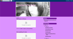 Desktop Screenshot of cristinabechpaola.blogspot.com
