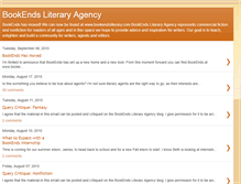 Tablet Screenshot of bookendslitagency.blogspot.com