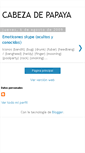 Mobile Screenshot of cabezadepapaya.blogspot.com