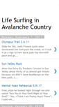 Mobile Screenshot of lifesurfinginavalanchecountry.blogspot.com