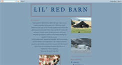 Desktop Screenshot of lilredbarn.blogspot.com