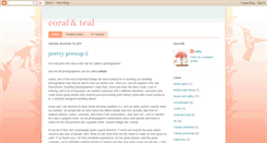 Desktop Screenshot of coralandteal.blogspot.com