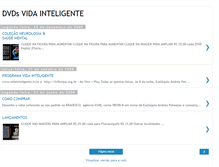 Tablet Screenshot of dvdsvidainteligente.blogspot.com