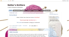 Desktop Screenshot of nettersknitters.blogspot.com