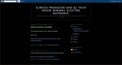 Desktop Screenshot of djnessi.blogspot.com