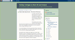 Desktop Screenshot of cottageholidays.blogspot.com