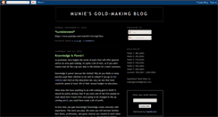 Desktop Screenshot of makingmunie.blogspot.com