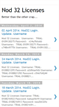 Mobile Screenshot of nod-32-licenses.blogspot.com