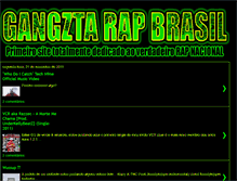 Tablet Screenshot of gangztarapbrasil.blogspot.com