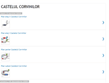 Tablet Screenshot of castelulcorvinilor.blogspot.com