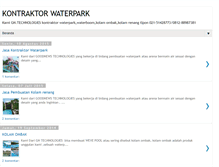 Tablet Screenshot of kontraktorwaterparkgntec.blogspot.com