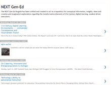 Tablet Screenshot of nextgened.blogspot.com