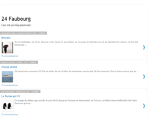 Tablet Screenshot of 24faubourg.blogspot.com