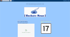Desktop Screenshot of hockersnews.blogspot.com