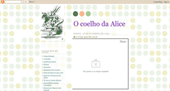 Desktop Screenshot of ocoelhodaalice.blogspot.com