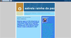 Desktop Screenshot of estrelarainhadapaz.blogspot.com