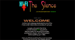 Desktop Screenshot of hifithesilence.blogspot.com