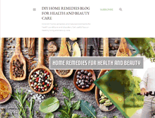 Tablet Screenshot of home-remedies-guide.blogspot.com