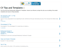 Tablet Screenshot of free-cv-templates.blogspot.com