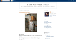 Desktop Screenshot of brandonwilkinson.blogspot.com