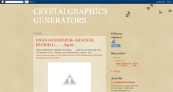 Desktop Screenshot of crystalgraphicsgenerators.blogspot.com