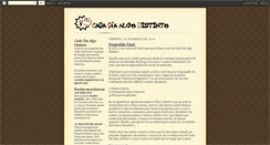 Desktop Screenshot of cadadiaalgodistinto.blogspot.com