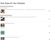 Tablet Screenshot of kathysshoes.blogspot.com