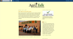 Desktop Screenshot of agritalk.blogspot.com