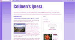 Desktop Screenshot of colleensquest-flberrys.blogspot.com