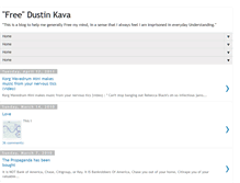 Tablet Screenshot of dustinkava.blogspot.com