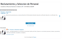 Tablet Screenshot of procesosdeseleccion.blogspot.com