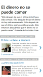 Mobile Screenshot of eldineronosepuedecomer.blogspot.com