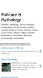 Mobile Screenshot of folklore-mythology.blogspot.com