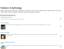 Tablet Screenshot of folklore-mythology.blogspot.com