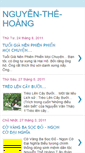 Mobile Screenshot of nguyenthehoang.blogspot.com