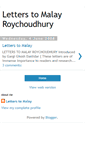 Mobile Screenshot of letterstomalay.blogspot.com