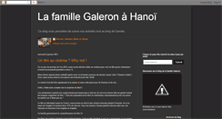 Desktop Screenshot of lesgaleronahanoi.blogspot.com