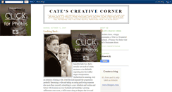 Desktop Screenshot of catescreativecorner.blogspot.com