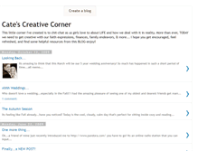 Tablet Screenshot of catescreativecorner.blogspot.com